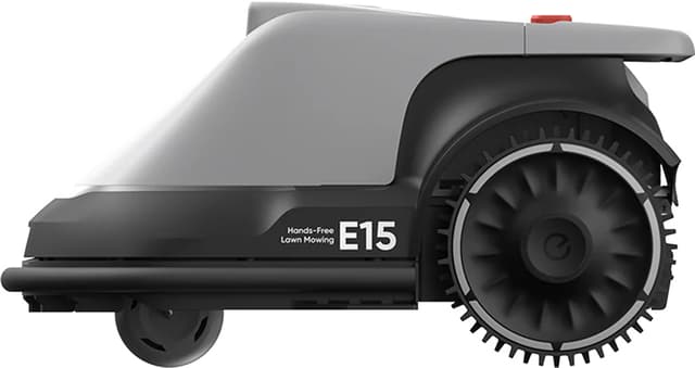 eufy E15 robotgräsklippare med garage