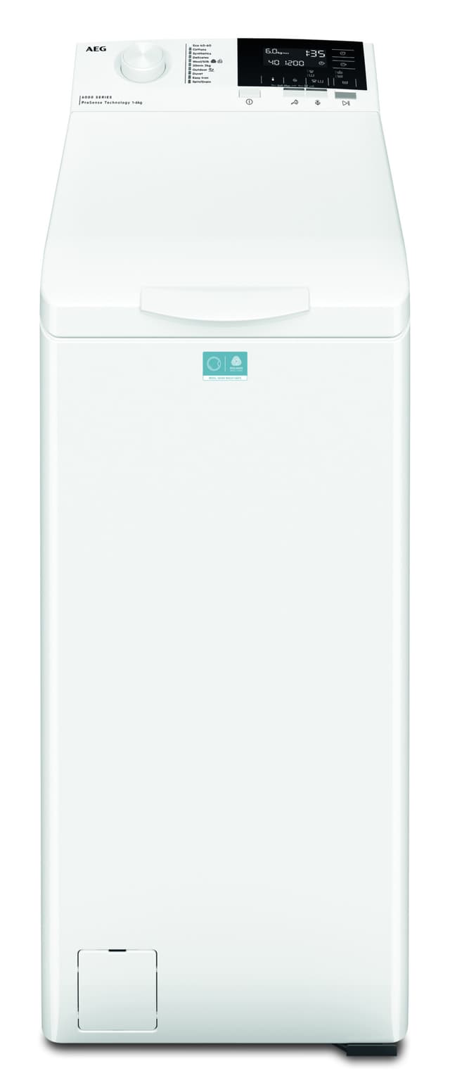 AEG vaskemaskine topbetjent LTR6O621G1 (6kg) billede 1