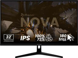 Arozzi Nova QHD | IPS | 180 Hz | 32" gaming-skærm (sort)