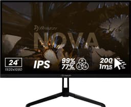 Arozzi Nova 24" FHD/IPS/200Hz/1ms pelinäyttö (musta)