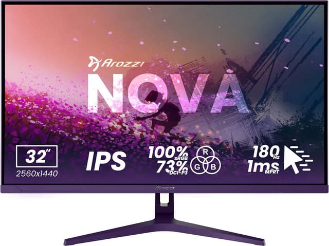 Arozzi Nova | IPS | 180 Hz 32" bildskärm