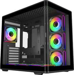 Cooler Master Elite 600 7 tuulettimen PC kotelo (musta)