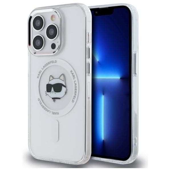 Karl Lagerfeld Mobilskal till iPhone 13 Pro MagSafe IML Choupette Head