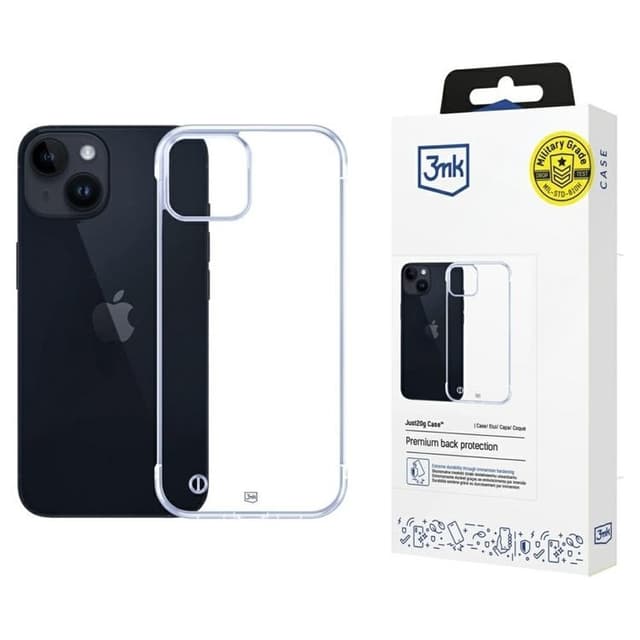 3MK Mobilskal till iPhone 13 Just20g - Clear