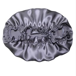 100 % silke sovehette for kvinner, myk hårhette for å sove XL