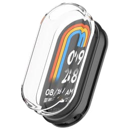 Xiaomi Mi Band 9/9 NFC TPU-beskyttelsesveske Gjennomsiktig