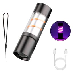 MINI LED-FICKLAMPA: BÄRBAR, UPPLADDNINGSBAR FÖR CAMPING & NÖDSITUATION