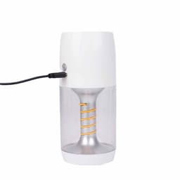 Valkoinen joustava LED-retkilyhty: Ladattava kannettava taskulamppu 3 tilalla