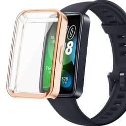 Beskyttelsesveske for Huawei Band 8/8NFC/9/9NFC Rose gull