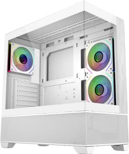 Cooler Master Elite 690 PC-kotelo (valkoinen puu)
