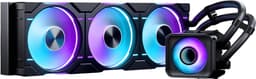 Phanteks Glacier One 420D30 3x140DRGB AIO CPU vannkjøler (sort)