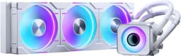Phanteks Glacier One 420D30 3x140DRGB AIO CPU-vandkøler (hvid)