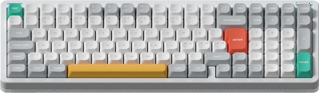 NuPhy Halo96 V2 trådlöst gamingtangentbord (Jonvit)