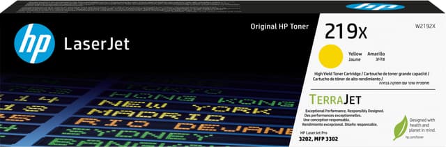 HP 219X High Yield Original LaserJet tonerpatron (Gul)