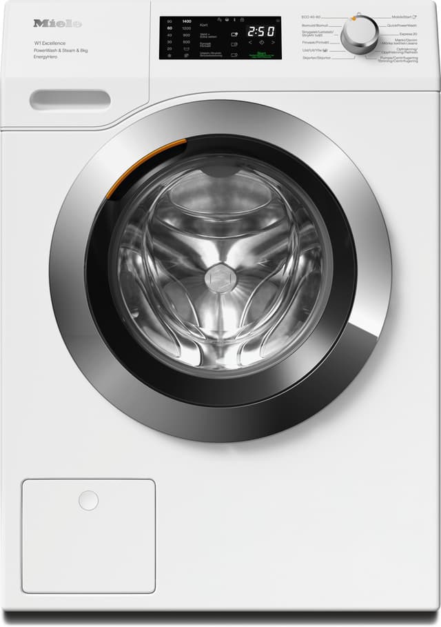 Miele vaskemaskine WEE395WCSNDSLW Wash&Steam (8kg)
