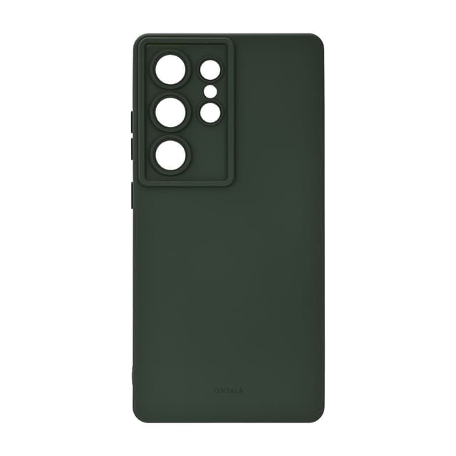Cover med Silikone Feel Olive Green - Samsung Galaxy S26 Ultra