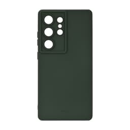 Cover med Silikone Feel Olive Green - Samsung Galaxy S26 Ultra