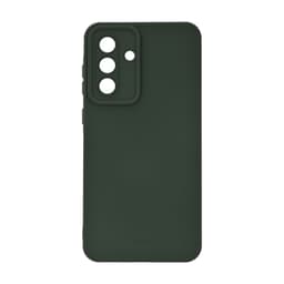 Cover med Silikone Feel Olive Green - Samsung Galaxy A57 5G