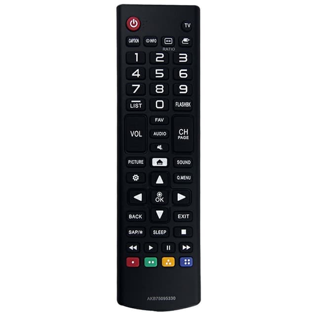 TV fjärrkontroll Ersättning för AKB75095330 För LG TV
