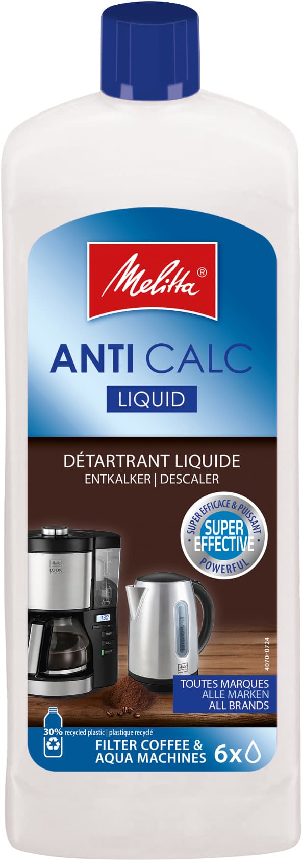 Melitta flytende avkalkningsmiddel