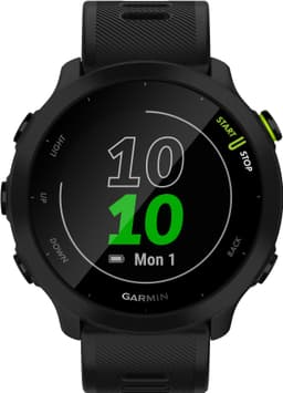 Garmin Forerunner 55 GPS sportsklokke (sort)