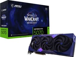 MSI GeForce RTX 5070 WoW 12 GB näytönohjain (Midnight Void)