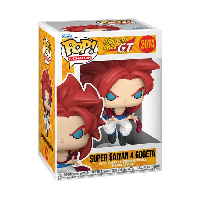 Funko POP! Dragon Ball GT Gogeta figur (Glow, chans för Chase)