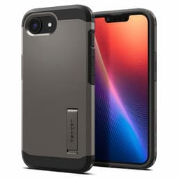 Spigen Mobilskal till iPhone 16e Magsafe Tough Armor - Gunmetal