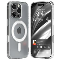 Mercury Mobilskal till iPhone 16 Pro MagSafe Jelhard - Transparent