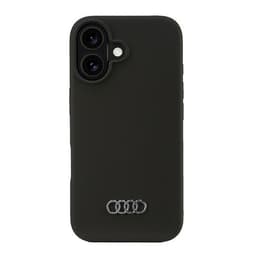 Audi Mobilskal till iPhone 16 Silikon - Svart
