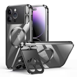 BOOM Mobilskal till iPhone 14 Pro Magsafe Metall Frame - Svart