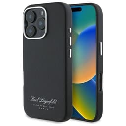 Karl Lagerfeld Mobilskal till iPhone 16 Pro Hotel RSG - Svart