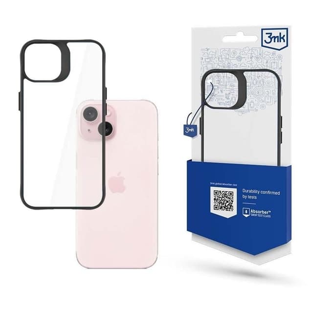 3MK Mobilskal till iPhone 15 Satin Armor Plus
