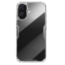 Nillkin Mobilskal till iPhone 16 Nature Pro - Transparent/Vit