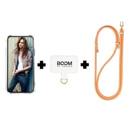 Boom Galaxy Note 10 Skal med Halsband - Orange