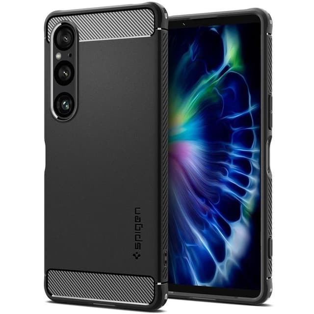 Spigen Sony Xperia 1 VI Mobilskal Rugged Armor - Svart