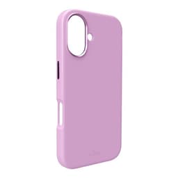 Puro iPhone 16 Plus Telefontaske Magsafe Icon Pro Silikone - Lyserød
