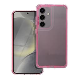 Mobilskal till Galaxy S25 Plus Matrix Clear - Rosa