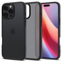 Spigen Telefontaske til iPhone 16 Pro Ultra Hybrid - Frost Sort