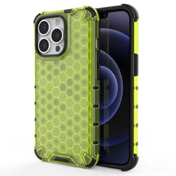 Mobilskal till iPhone 13 Pro Honeycomb Armor - Grön