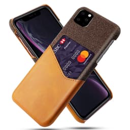 Mobilskal med korthållare till iPhone 11 Pro - Brun