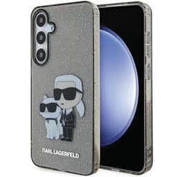 Karl Lagerfeld Mobilskal till Galaxy S24 Plus Glitter Karl & Choupette