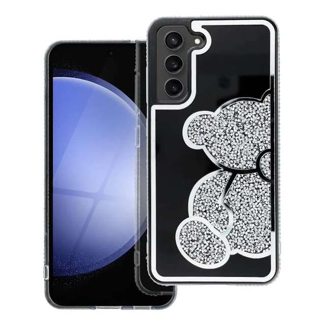 Telefontaske til Galaxy S25 Ultra Bamse - Sølv