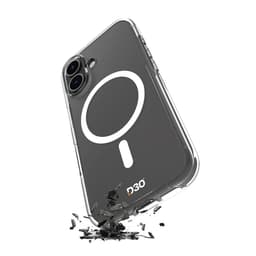 Puro Telefontaske til iPhone 16 Plus MagSafe D3O - Gennemsigtig
