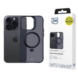 3MK Mobilskal till iPhone 15 Pro MagSafe Smoke Stativ - Svart