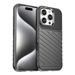Mobilskal till iPhone 16 Pro Max Silikon Thunder - Svart