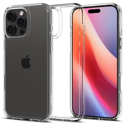 Spigen Telefontaske til iPhone 16 Pro Max Ultra Hybrid - Krystalklar