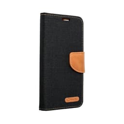 Xiaomi Redmi Note 13 5G Plånboksfodral Canvas - Svart