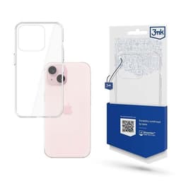 3MK Mobilskal till iPhone 15 Armor - Transparent