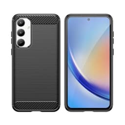 Mobilskal till Galaxy A35 Carbon - Svart